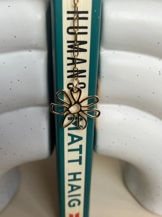 Vintage Flower Bookmark